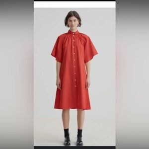 Kowtow scarlet dress NWT. Fits like a M.
